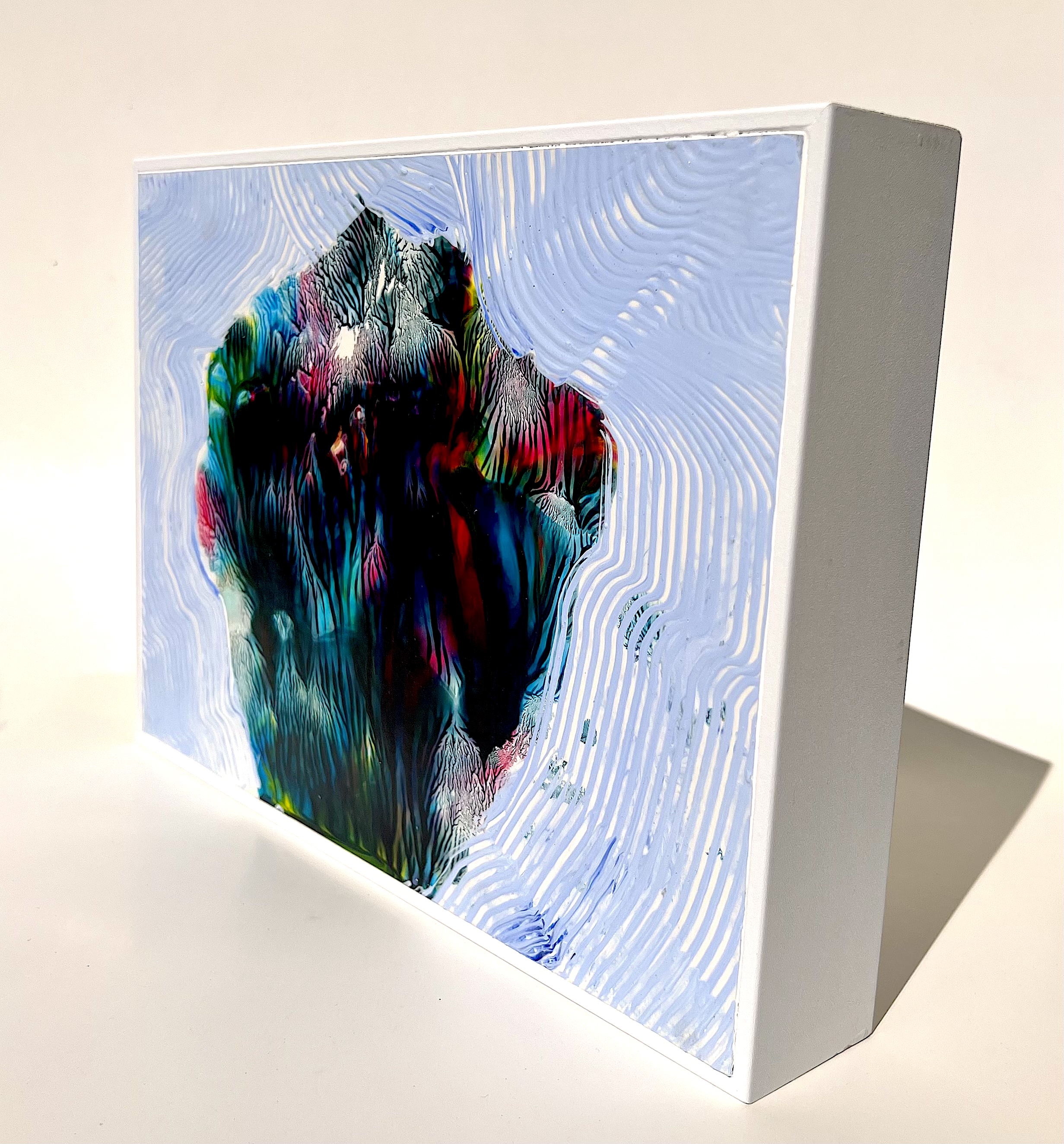 Duralit Üzerine Akrilik 25x35cm Form Detay 2024